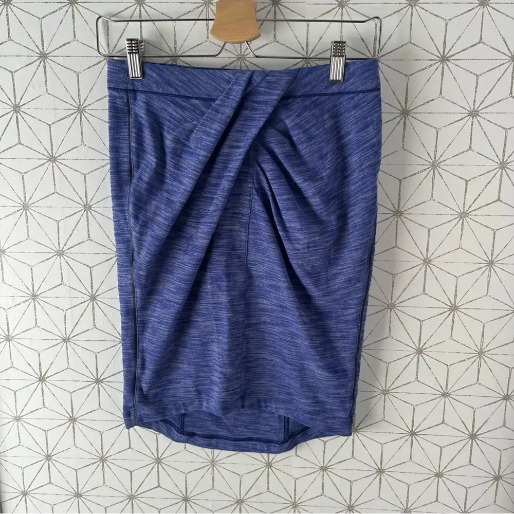 Lululemon & Go Where To Skirt Cobalt Blue